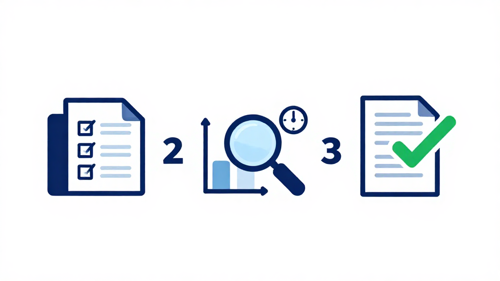 Step by step FHA loan pre-approval process showing documents, credit check, and approval timeline
