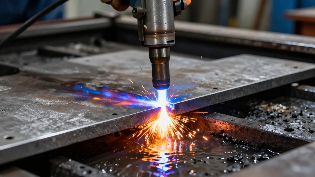 Redband Fabrication — heavy plate piercing