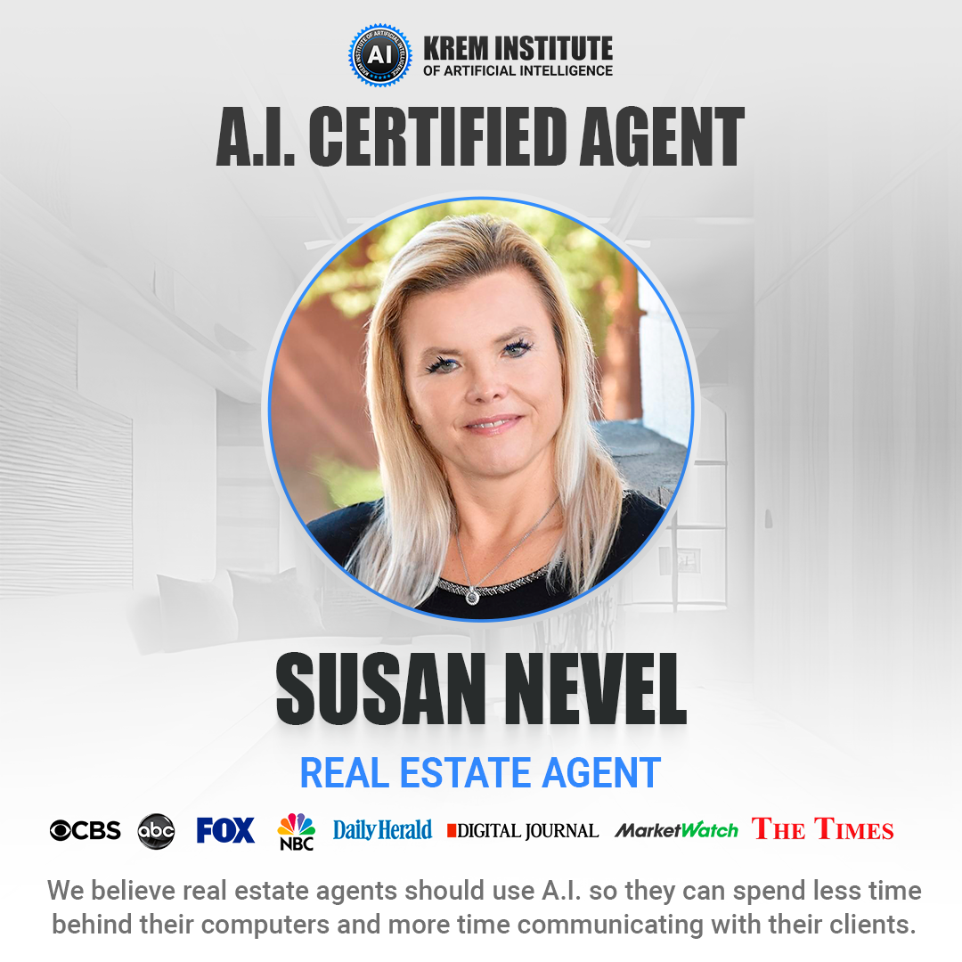 Susan Nevel - AI Certified Agent Credentials