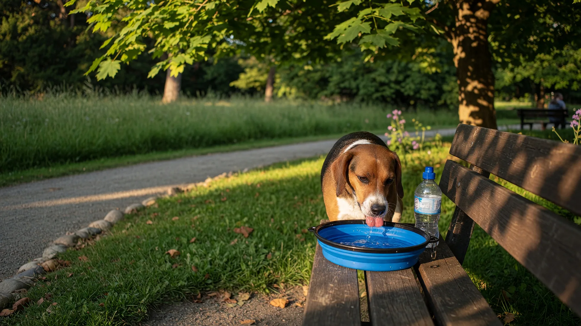 Summer Hydration for Dogs in Greater Victoria: Where to Find Water & How to Carry It