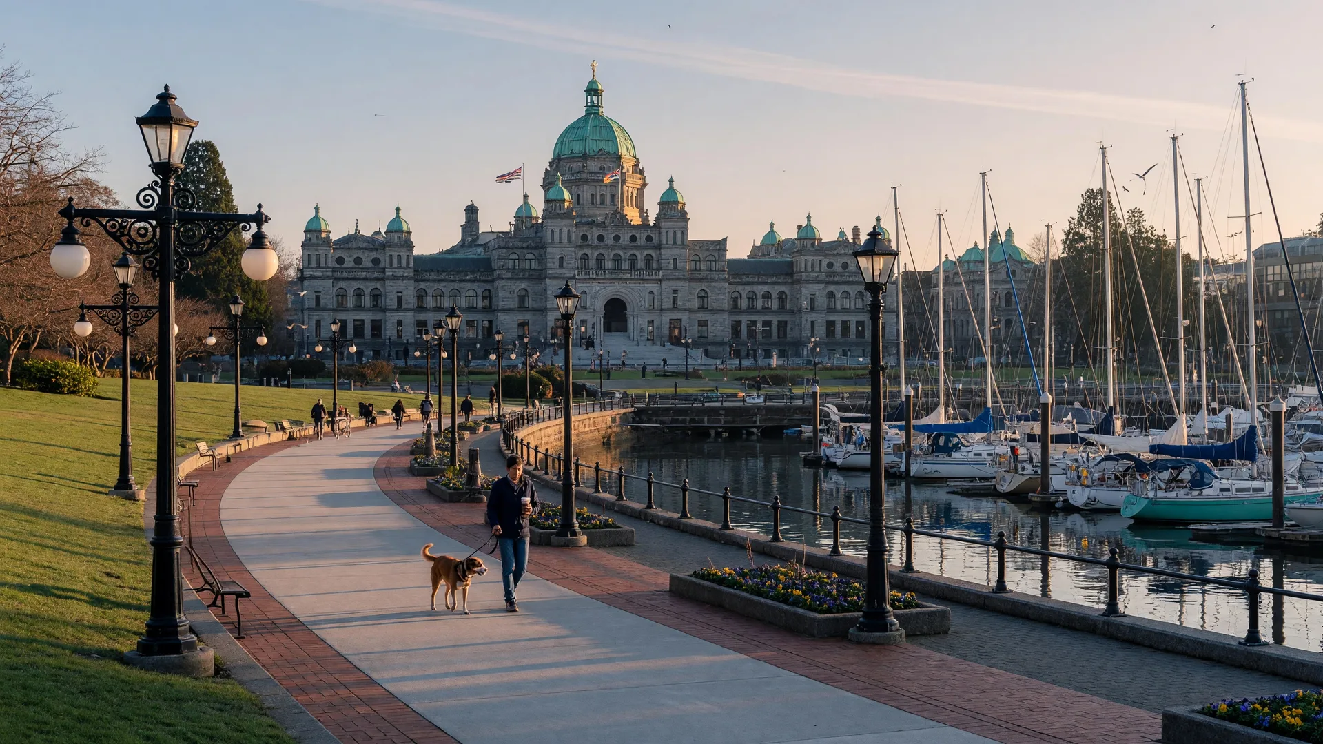 What Are the Best Dog-Friendly Walking Routes in Downtown Victoria?