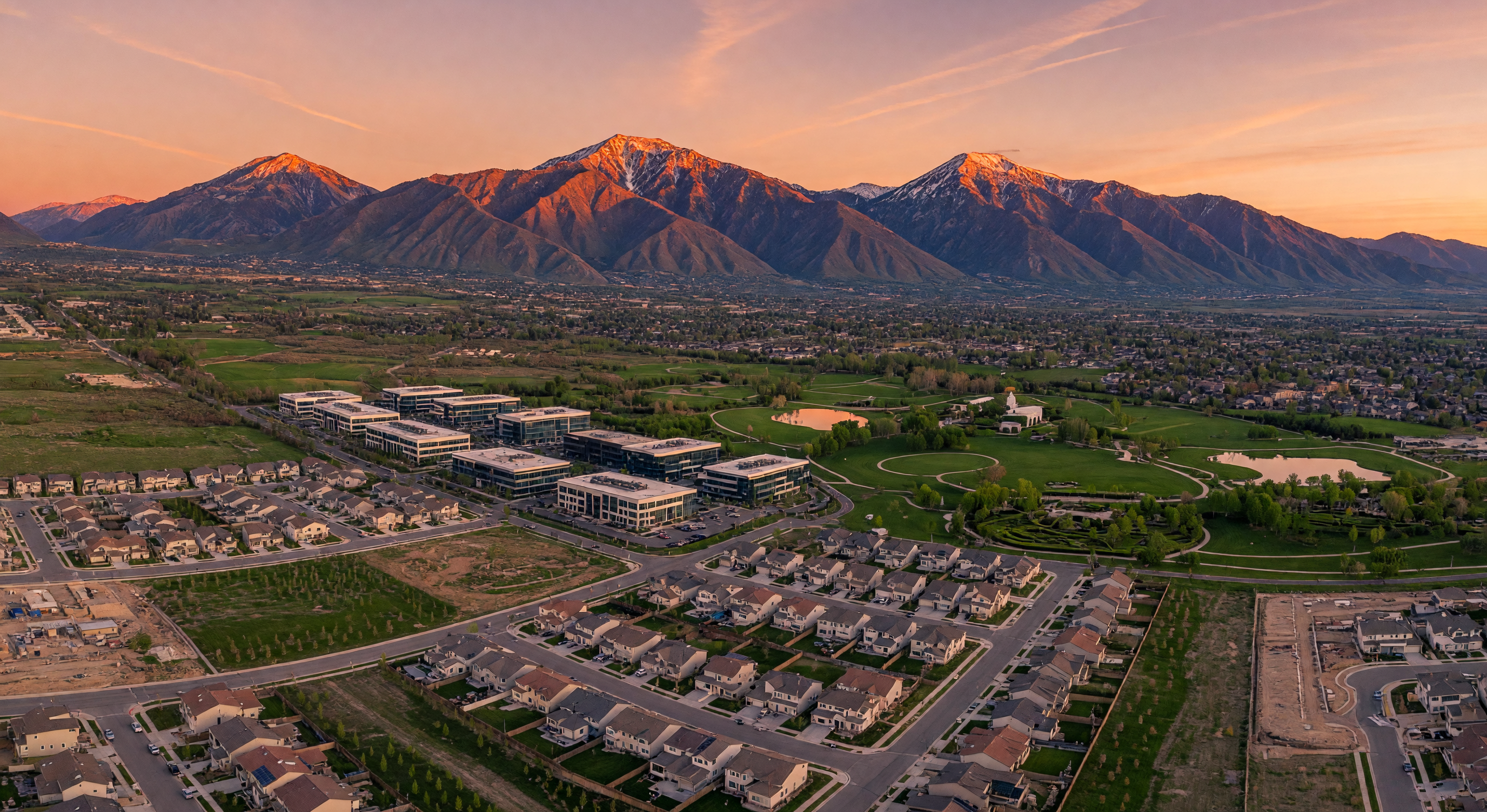 Lehi, Utah — growing suburban city with the Wasatch Mountains and Silicon Slopes tech corridor