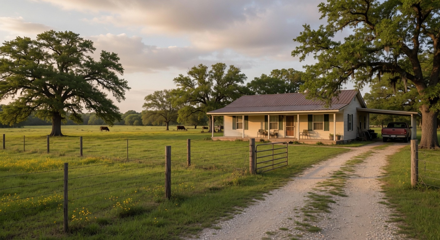Front exterior of 3870 County Road 45080, Arthur City, TX