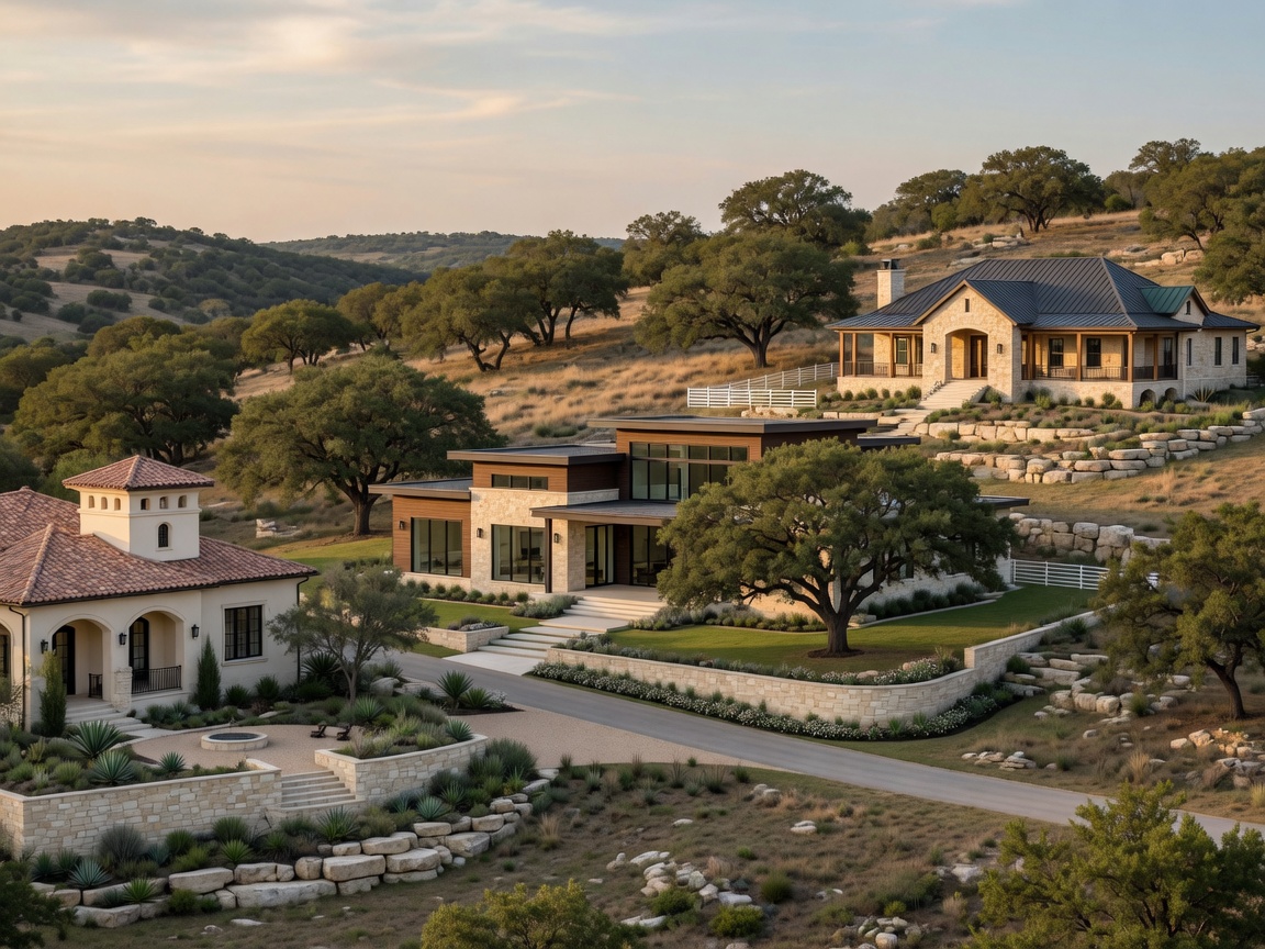 Crystal-clear natural springs flowing over limestone bluffs surrounded by live oaks and native Hill Country vegetation in Texas