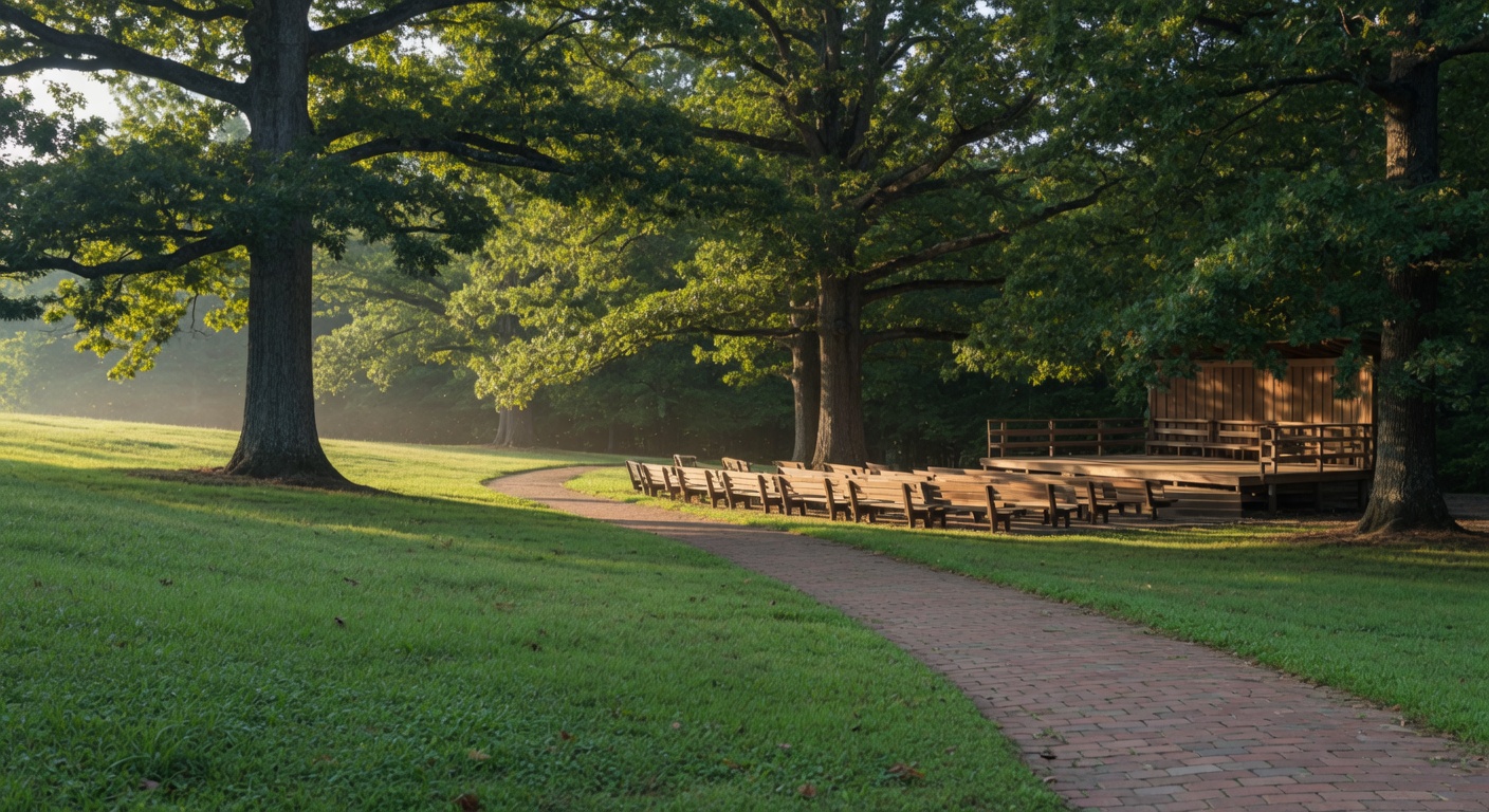 Bicentennial Park in Asheboro North Carolina