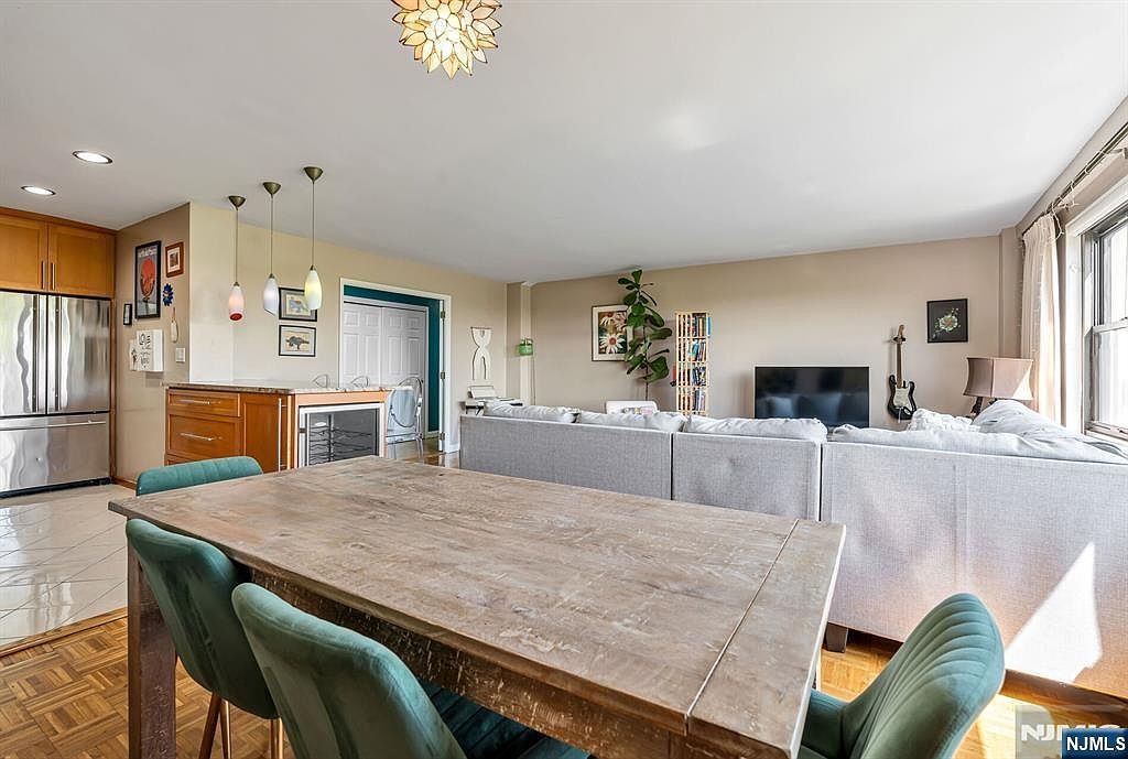 Dining and living room open concept