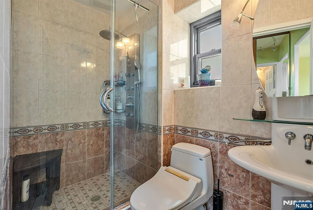 Bathroom with walk-in shower