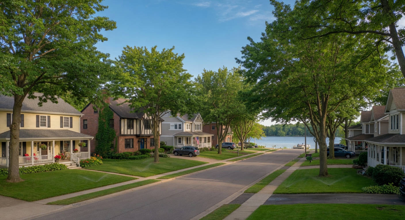 White Bear Lake lake community