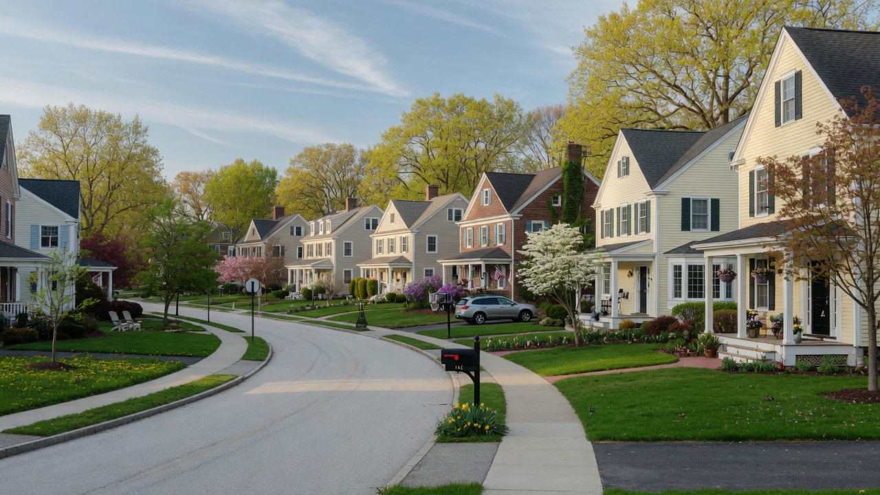 Worcester County Massachusetts neighborhood