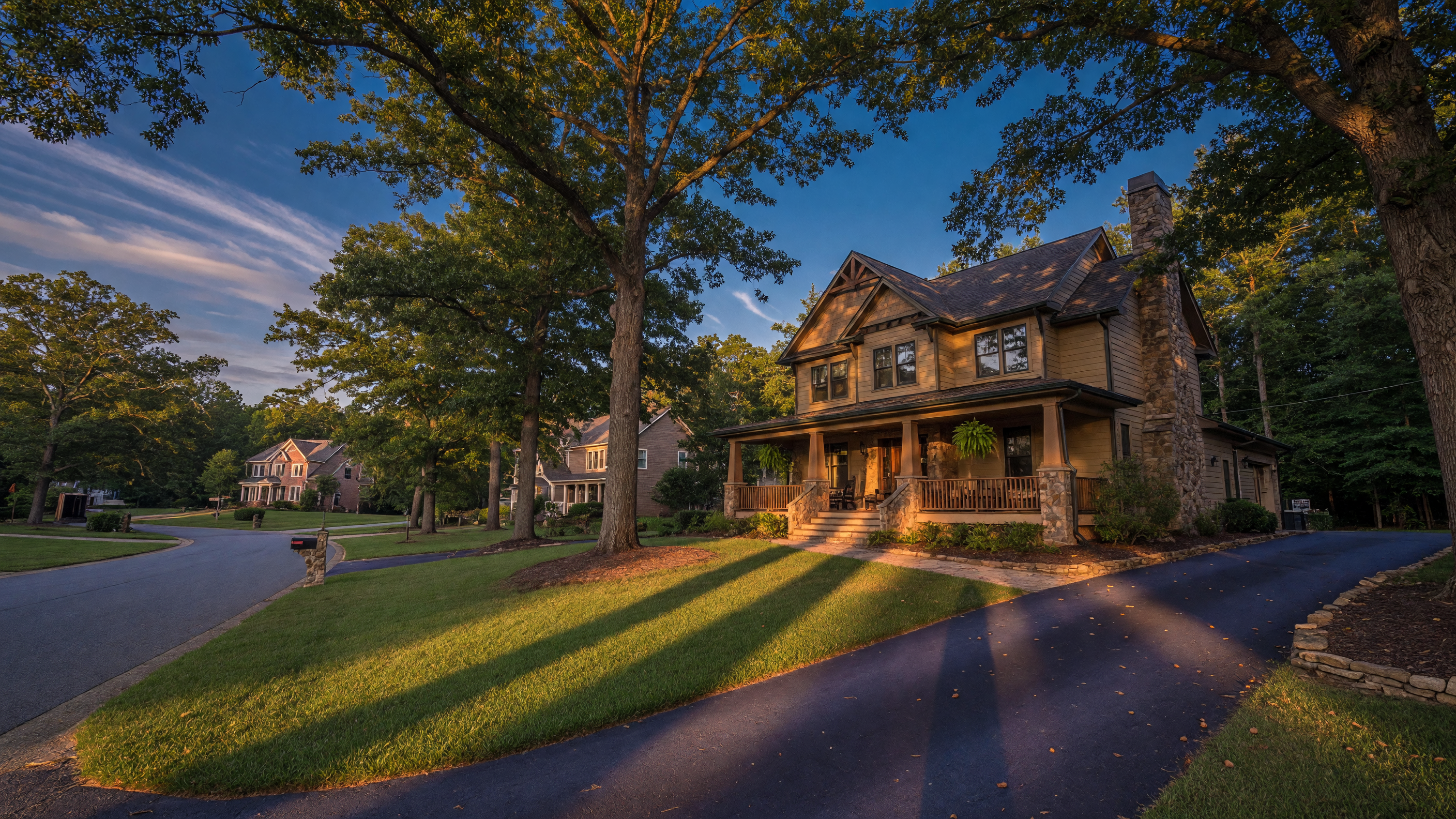 Upscale new construction homes with premium finishes in a Virginia community