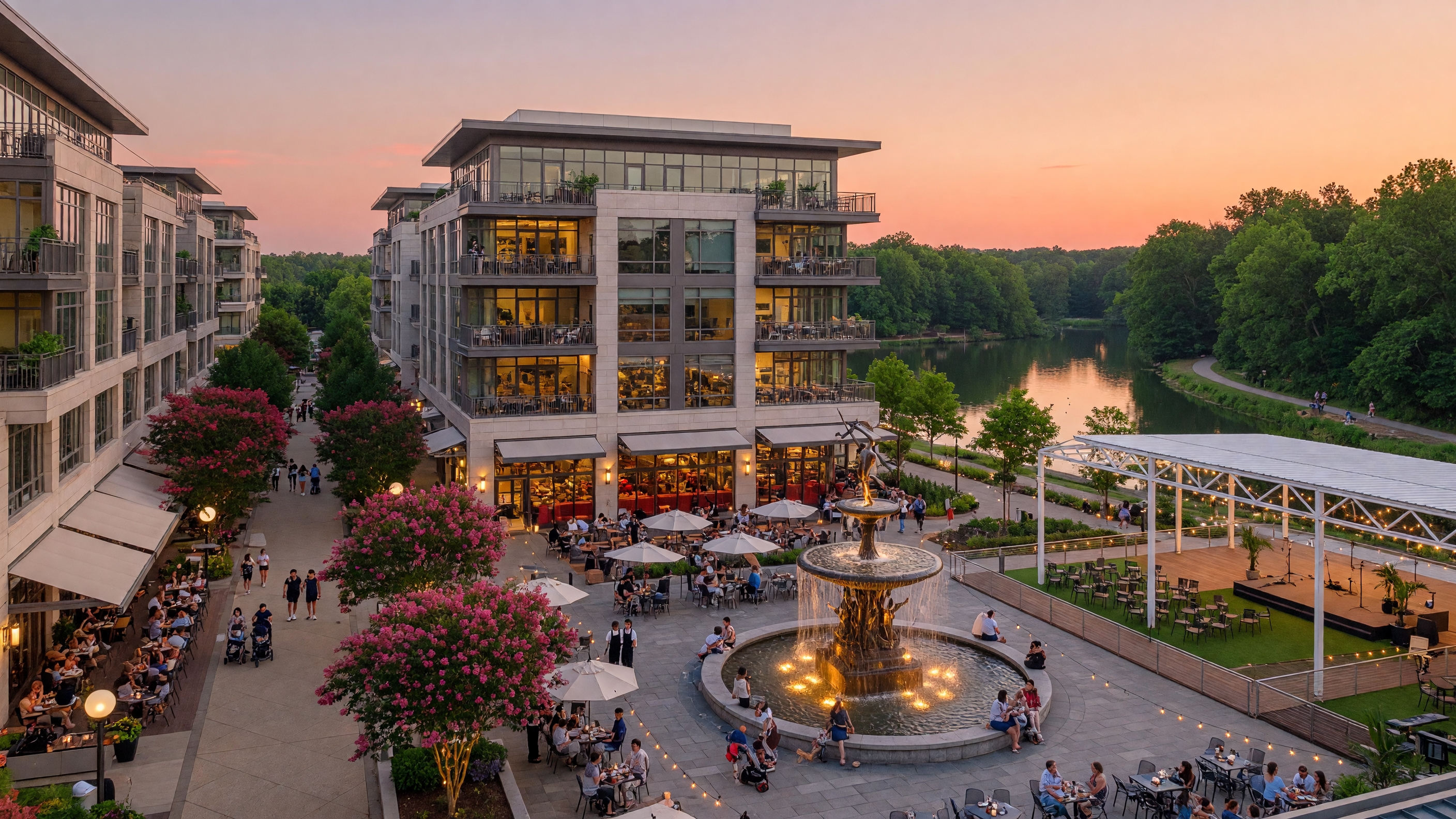 Reston Virginia neighborhood