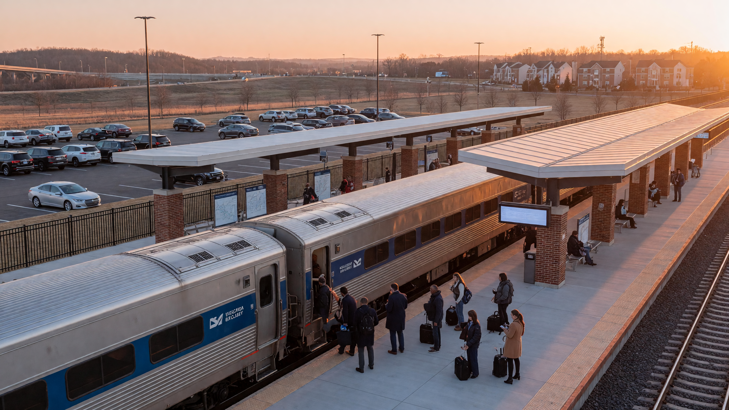 Homes Near VRE Stations in Virginia