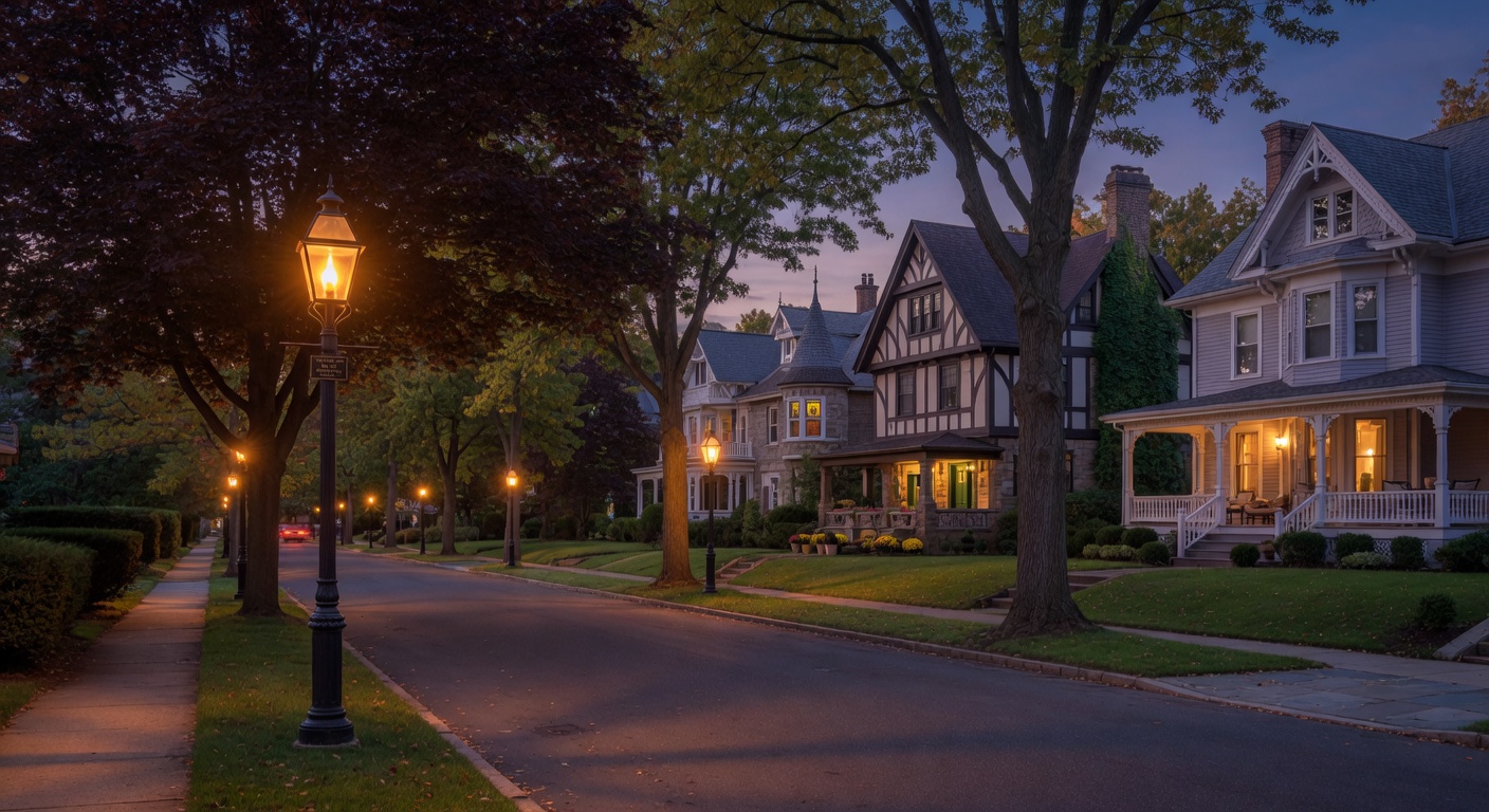 Livingston neighborhood street view