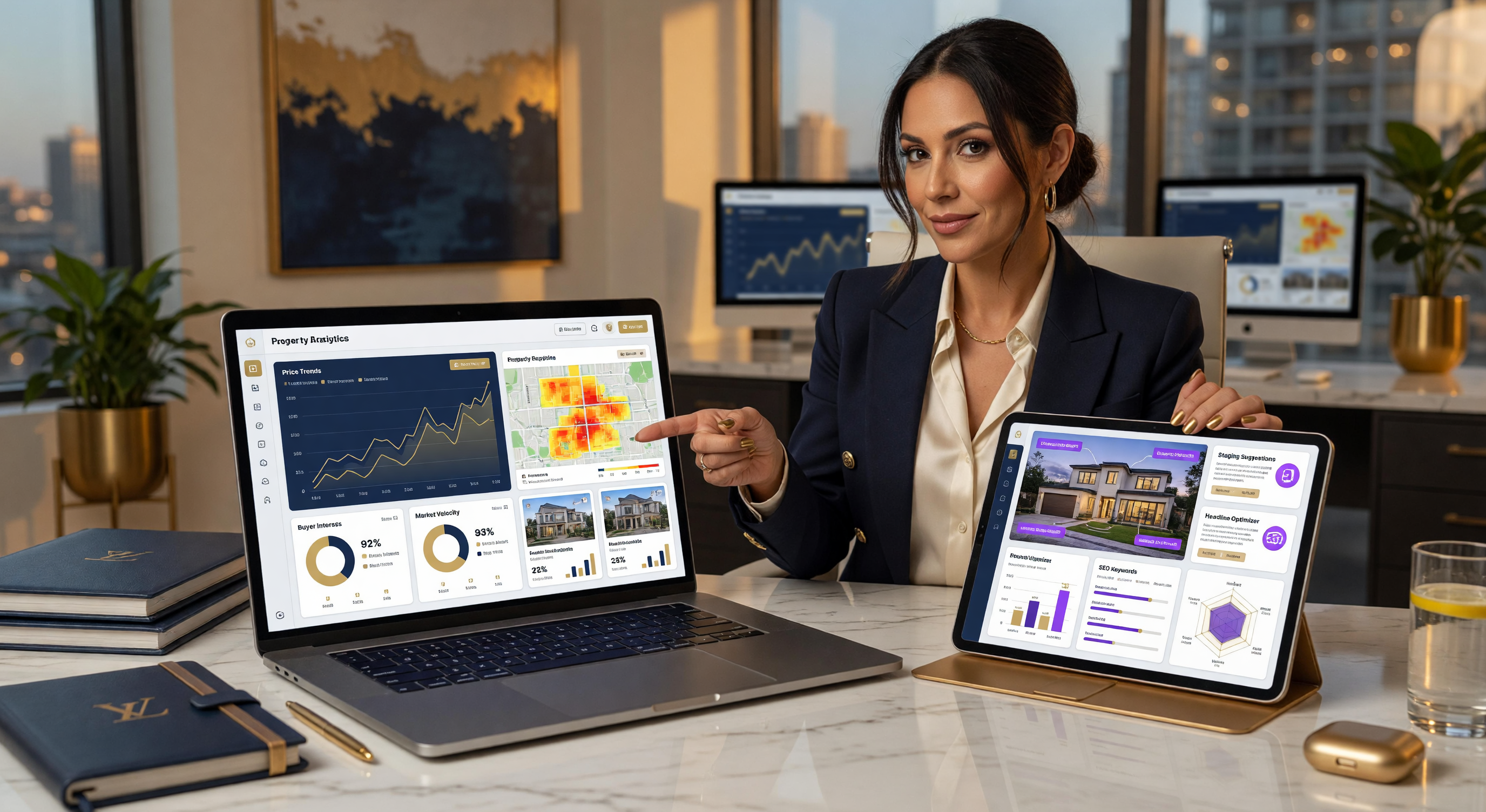 AI-powered real estate marketing technology