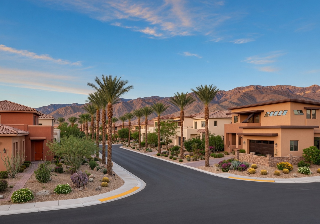 Las Vegas suburban neighborhood