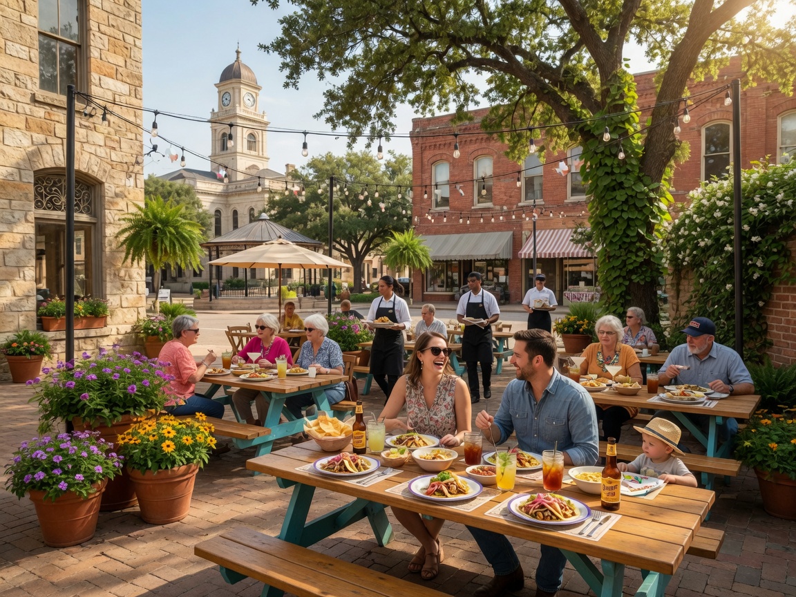 Denton community neighborhood in North Texas