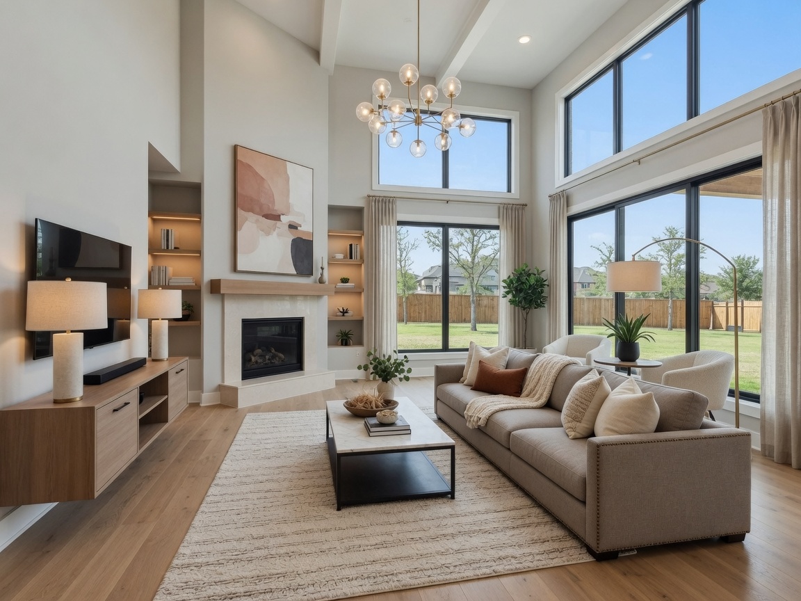Justin community neighborhood in North Texas