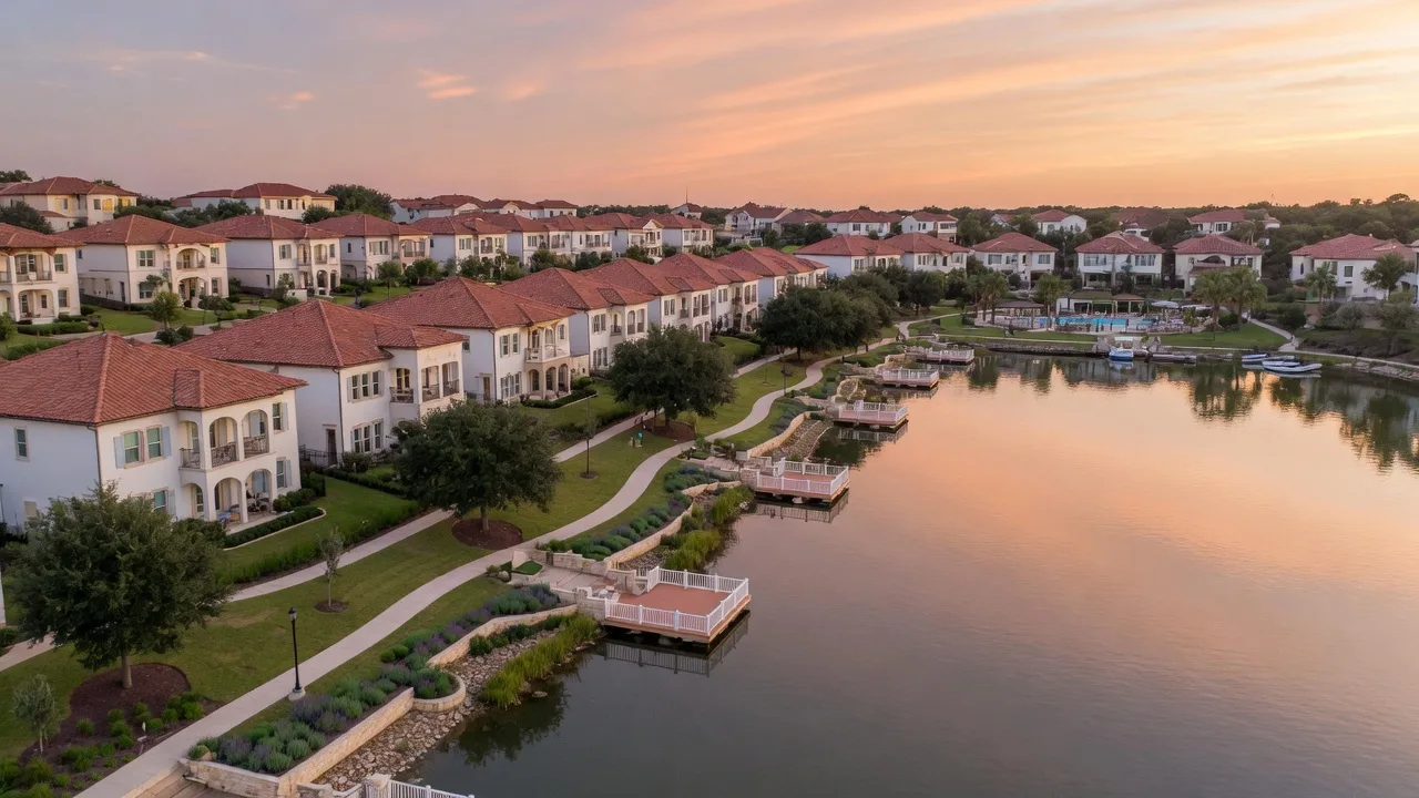 New Luxury Lake-Living Construction in Flower Mound and Hickory Creek