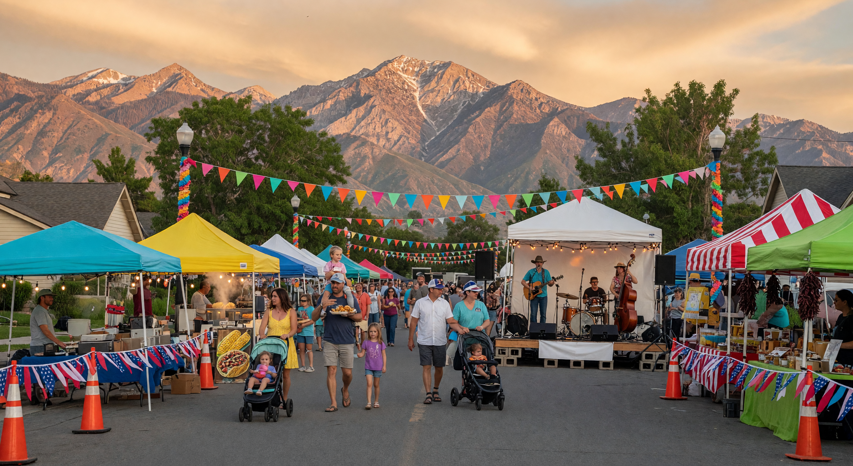 Community festival along the Wasatch Front