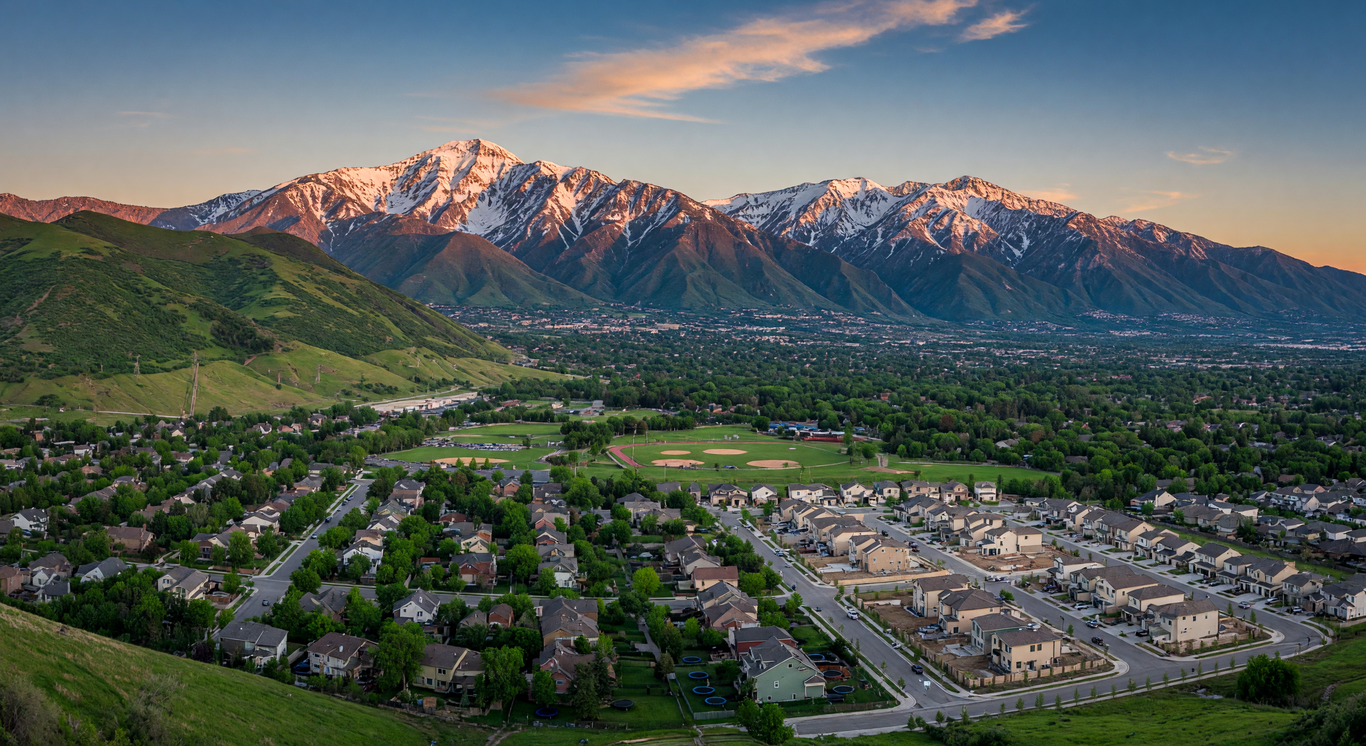 Wasatch Front communities in Utah