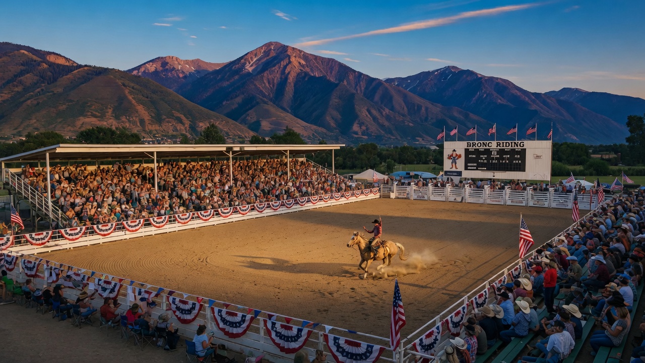 Mid-June Through July 4th on the Wasatch Front: Round-Up, Towne Days & Independence Day