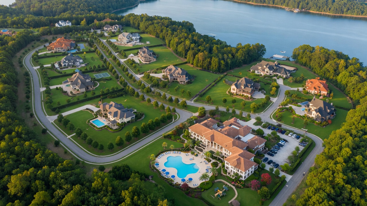 Huntersville Lake Norman community