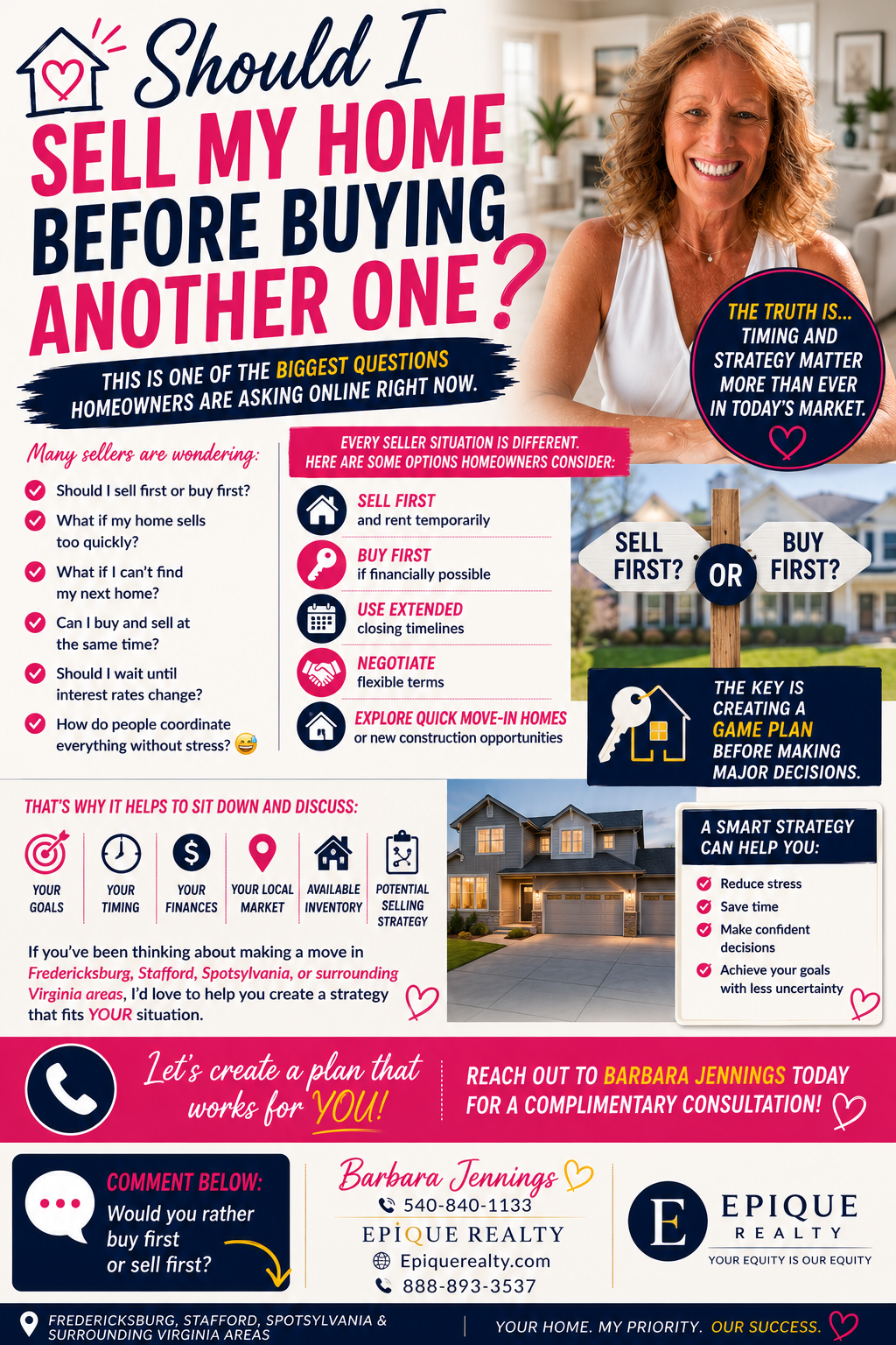 Tips for buying and selling homes simultaneously in Fredericksburg VA