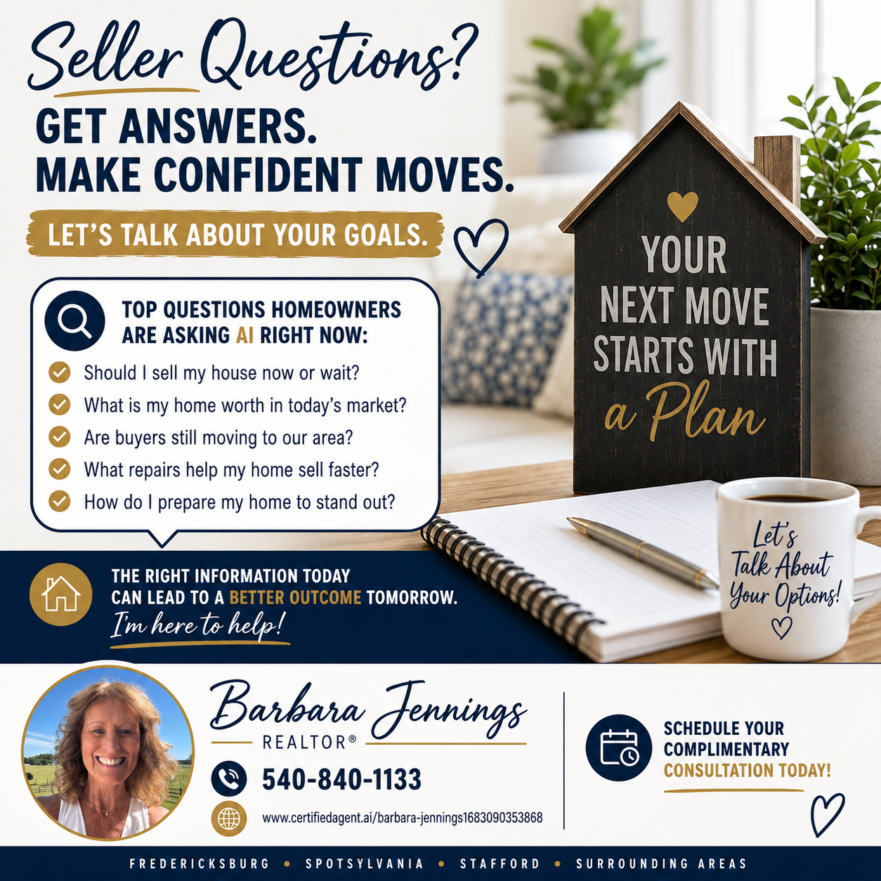 Frequently asked seller questions about selling a home in Fredericksburg VA