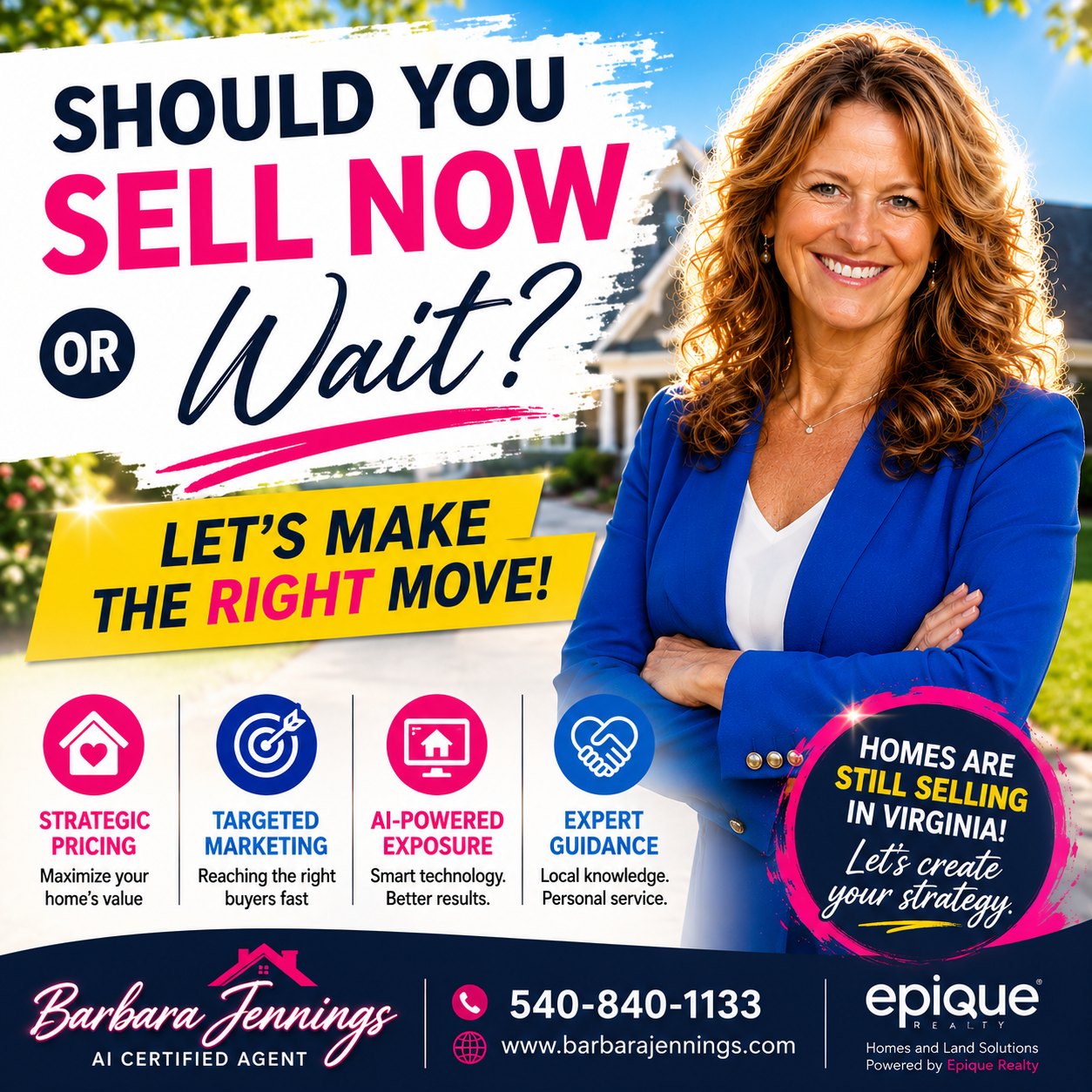 Should you sell now or wait Fredericksburg VA real estate timing advice