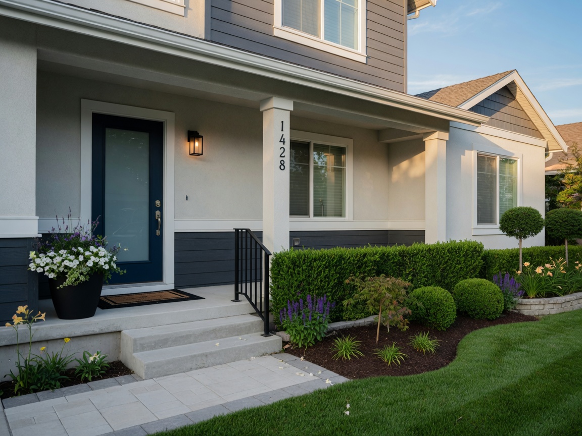 A well-maintained Midwestern home exterior representing home protection and warranty coverage