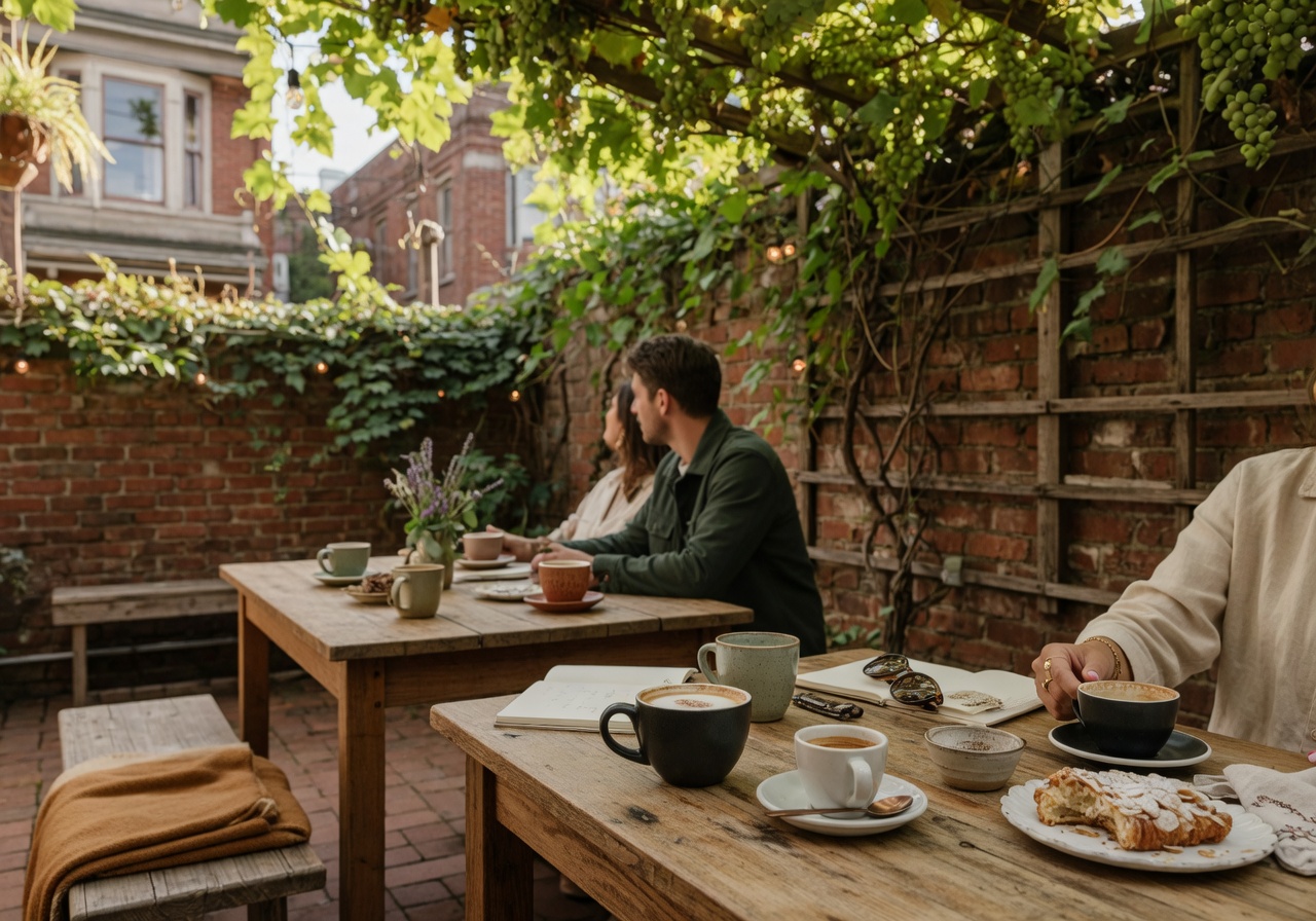 Craft coffee house