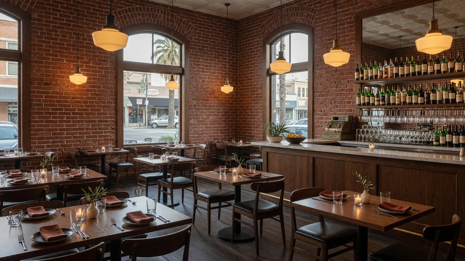 Five Ten Bistro, a modern American restaurant in downtown Merced
