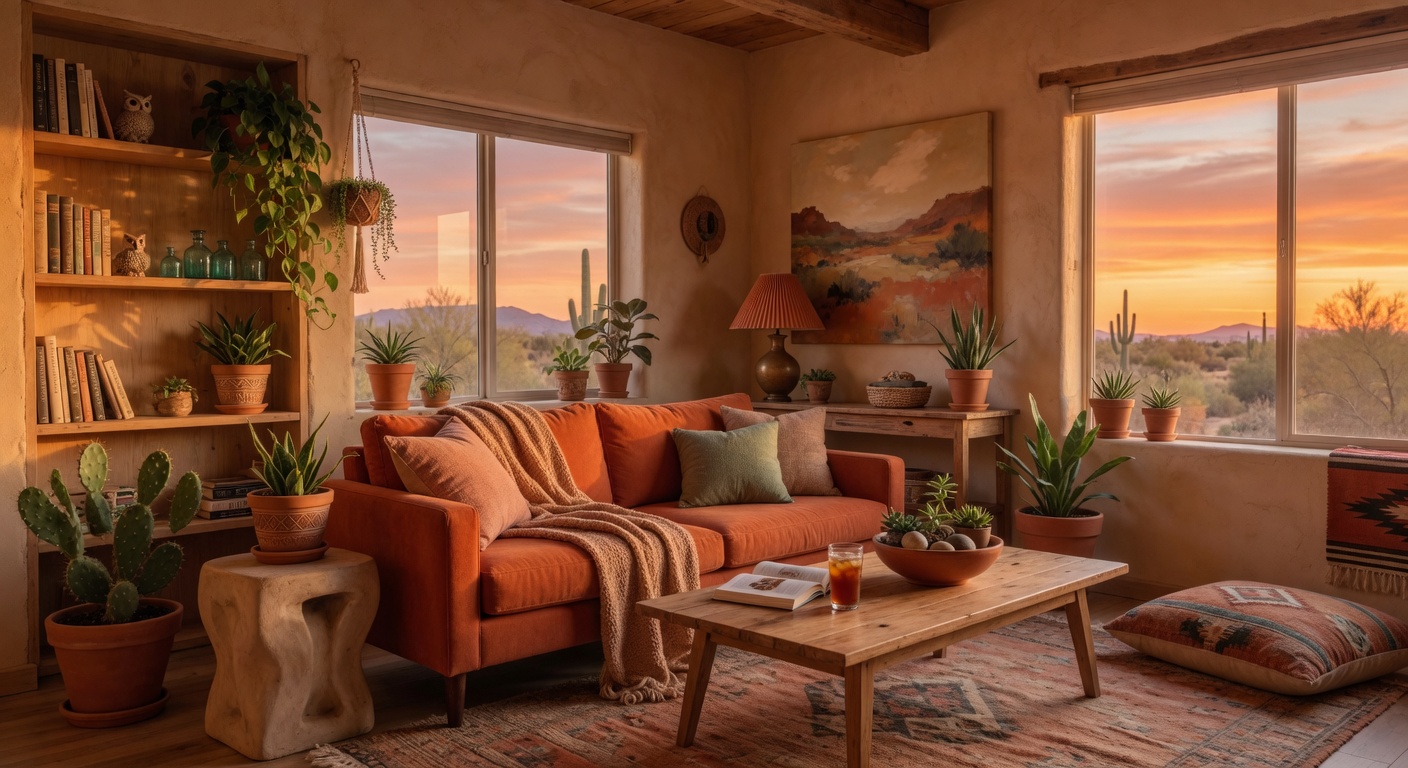 Cozy Arizona home interior