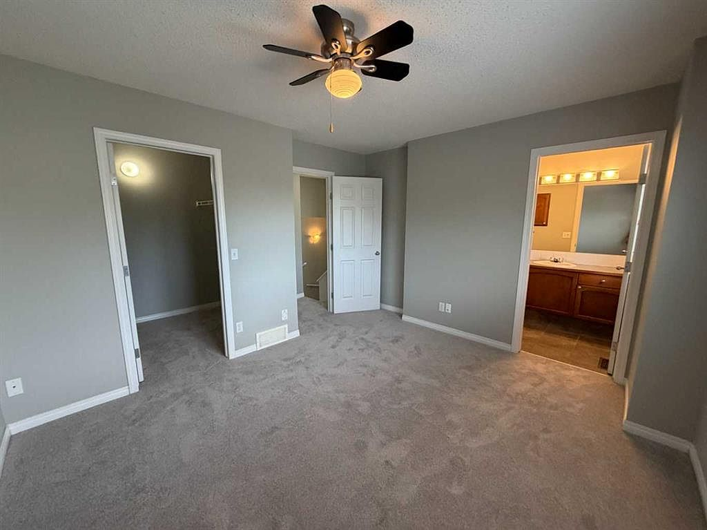 Bedroom with ensuite view