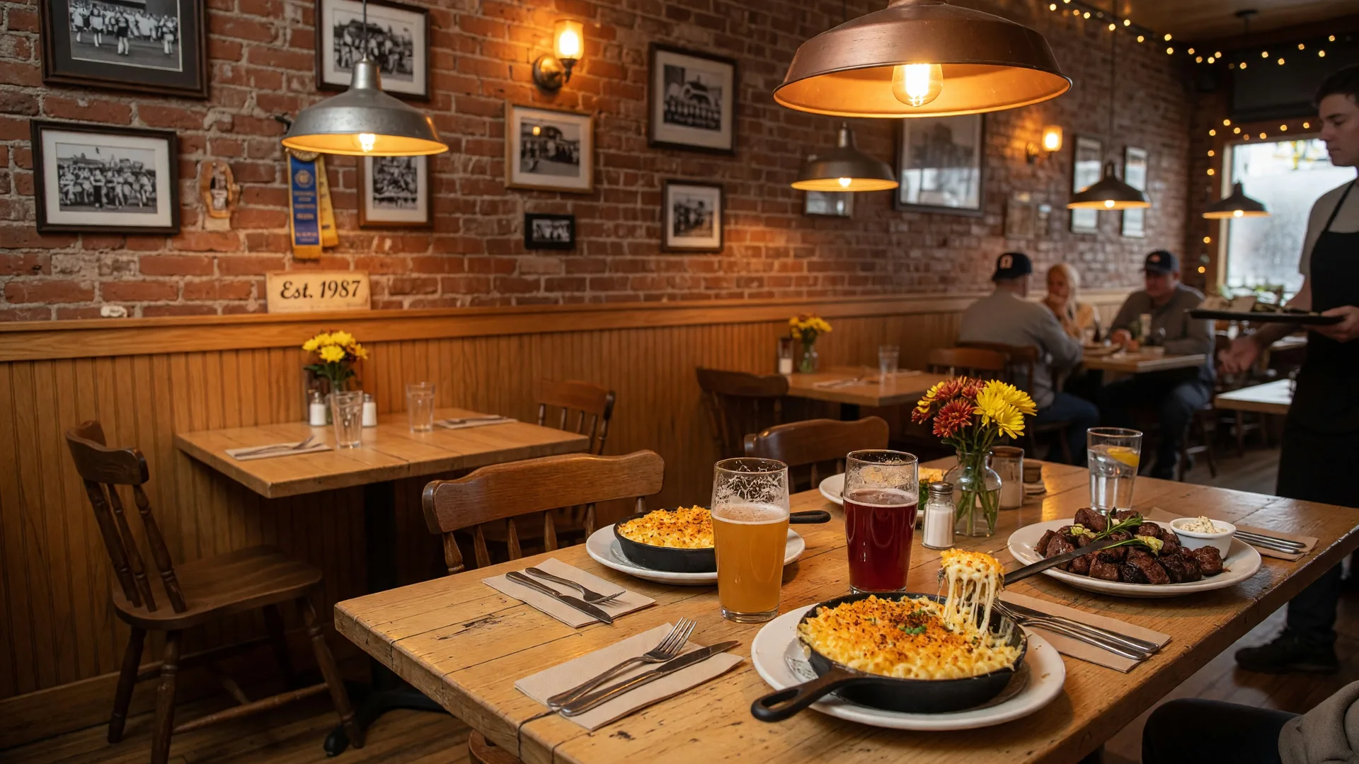 Interior of TRIO Tavern & Grill in Goodrich