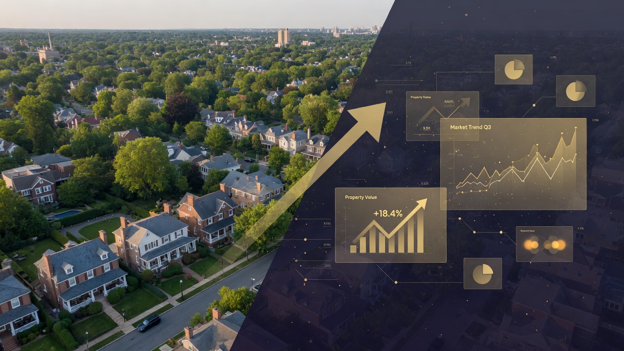 AI-powered security and fraud detection systems protecting real estate transactions