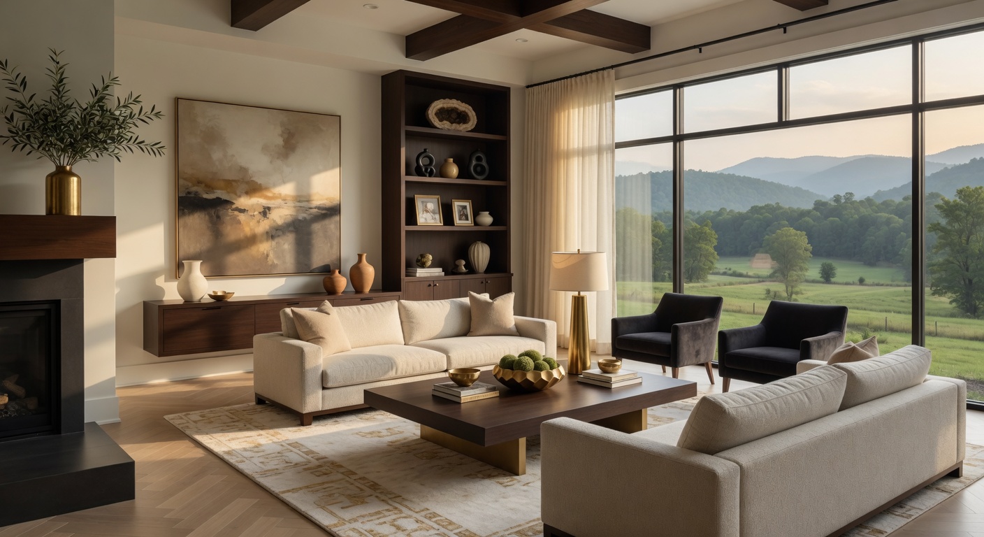 Luxury interior of a modern home