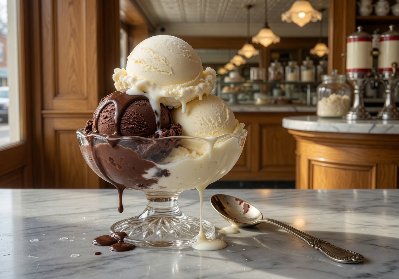 Cinematic photographic representation of Beiler's Doughnuts Craft