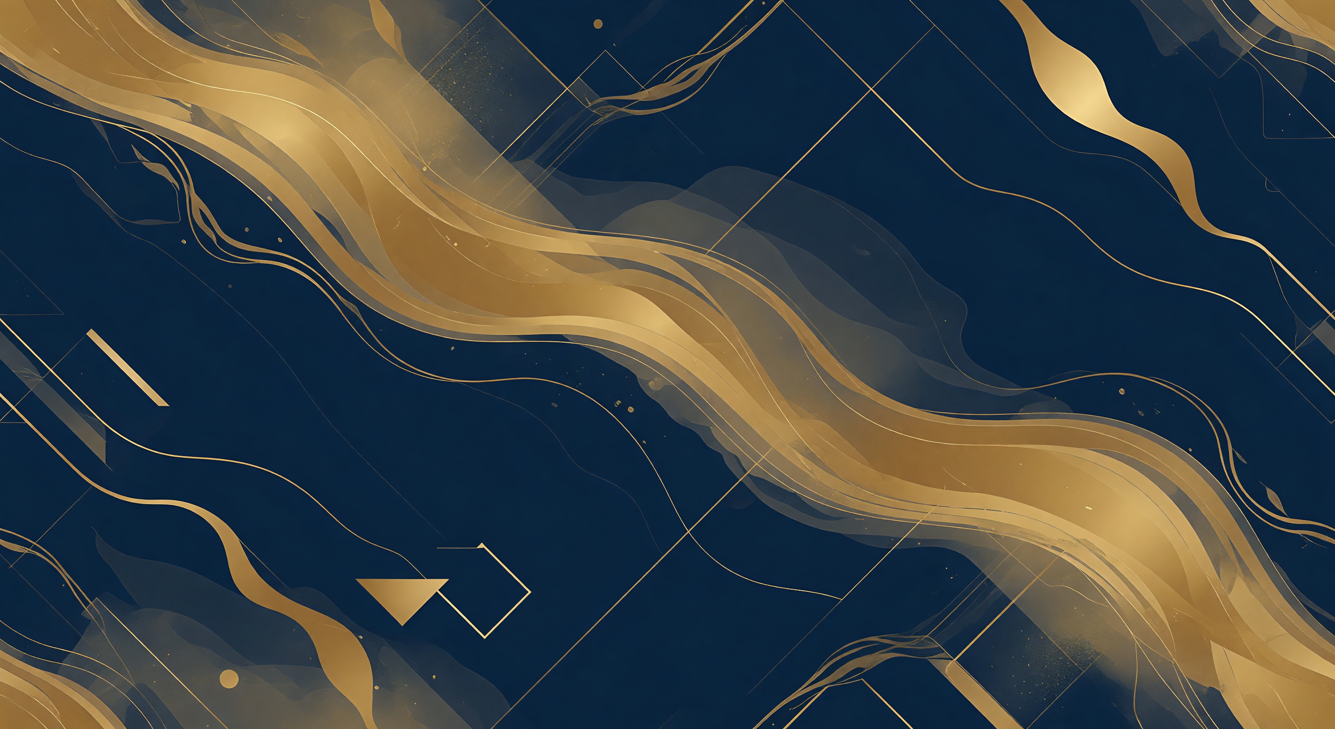 Abstract navy and gold texture pattern in brand colors