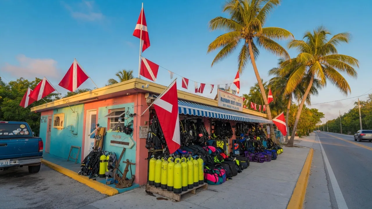 Rainbow Reef Dive Center in Key Largo