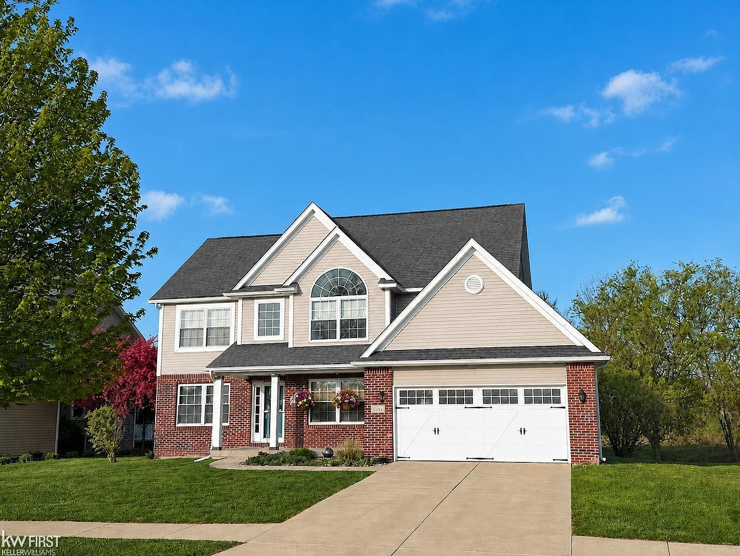 Exterior front facade of a home at 2206 Kildare Drive in Davison, Michigan