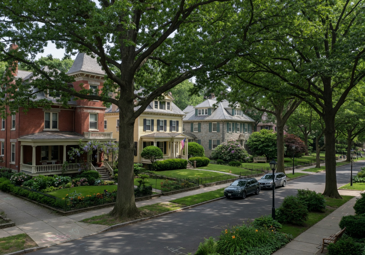 West Mount Airy neighborhood in Philadelphia