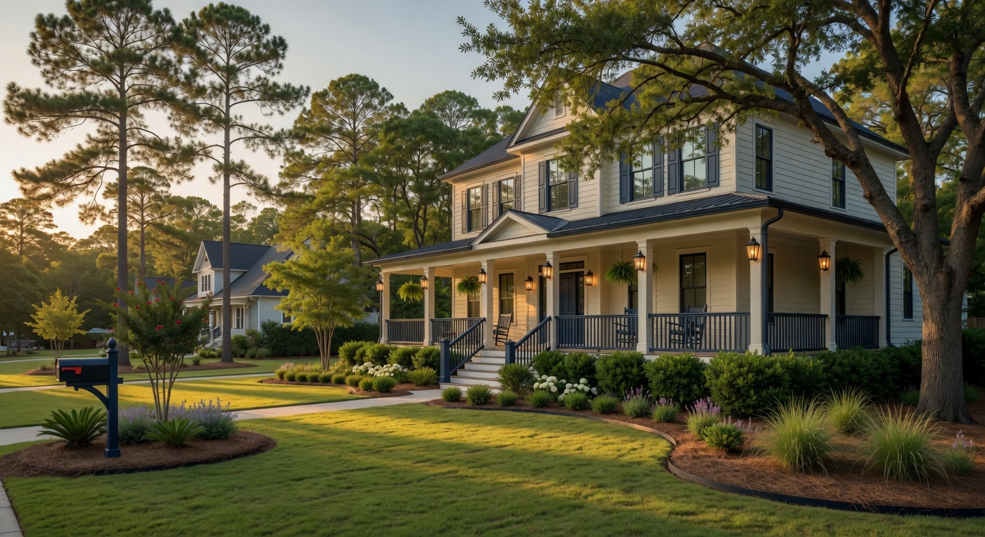 Gorgeous fresh new construction brick and siding home in Arcadia Myrtle Beach SC