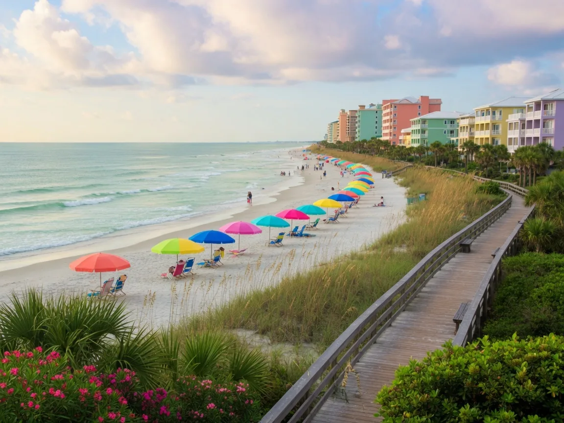 Beachfront community in Myrtle Beach