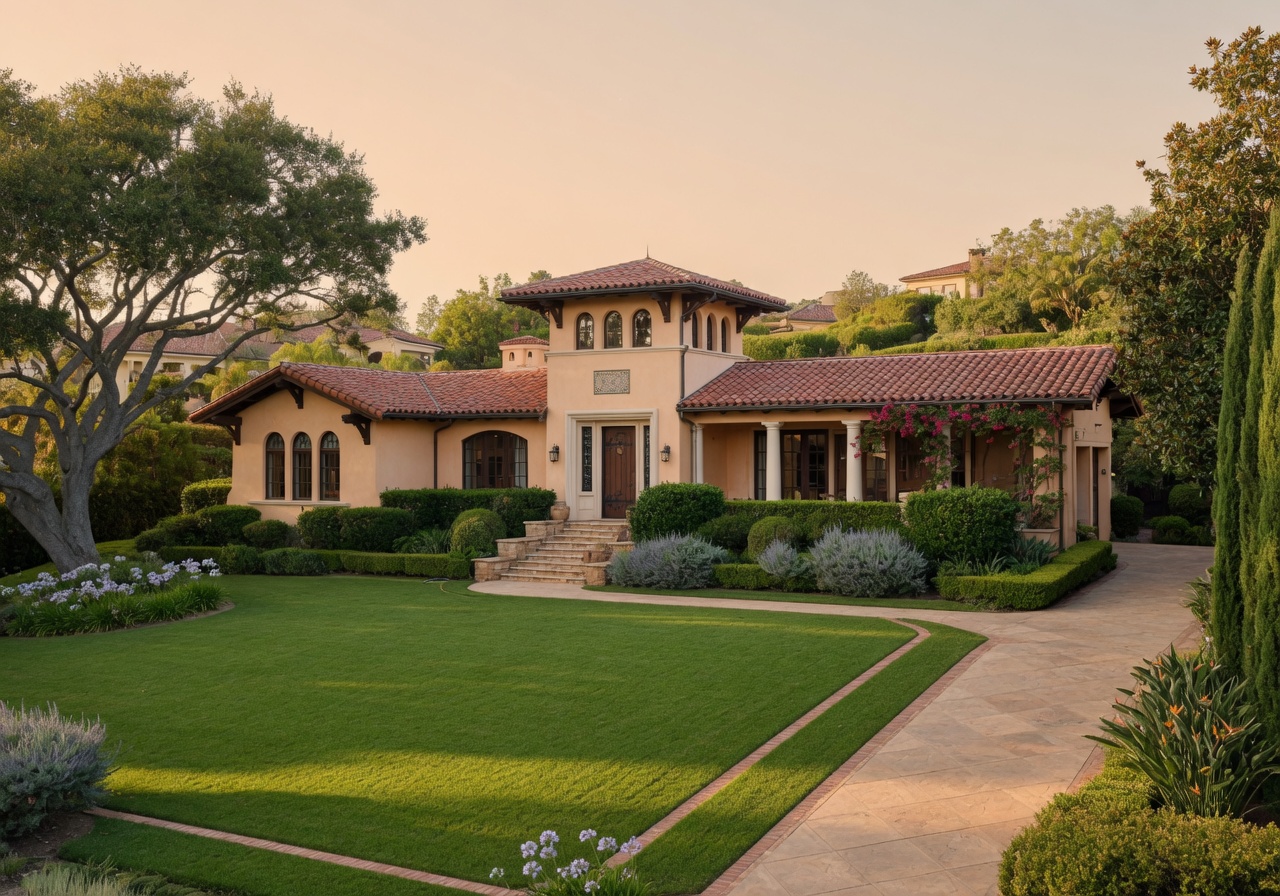 Raymond Hills Fullerton CA residential area views