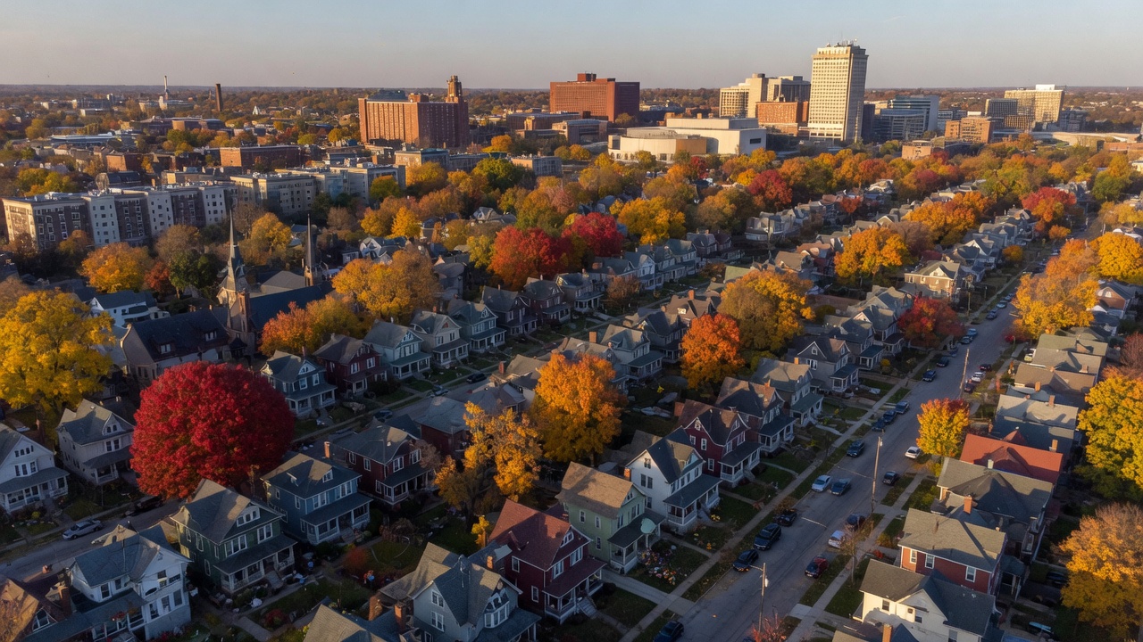Spacious suburban properties and green landscapes in Concord Township Lake County Ohio