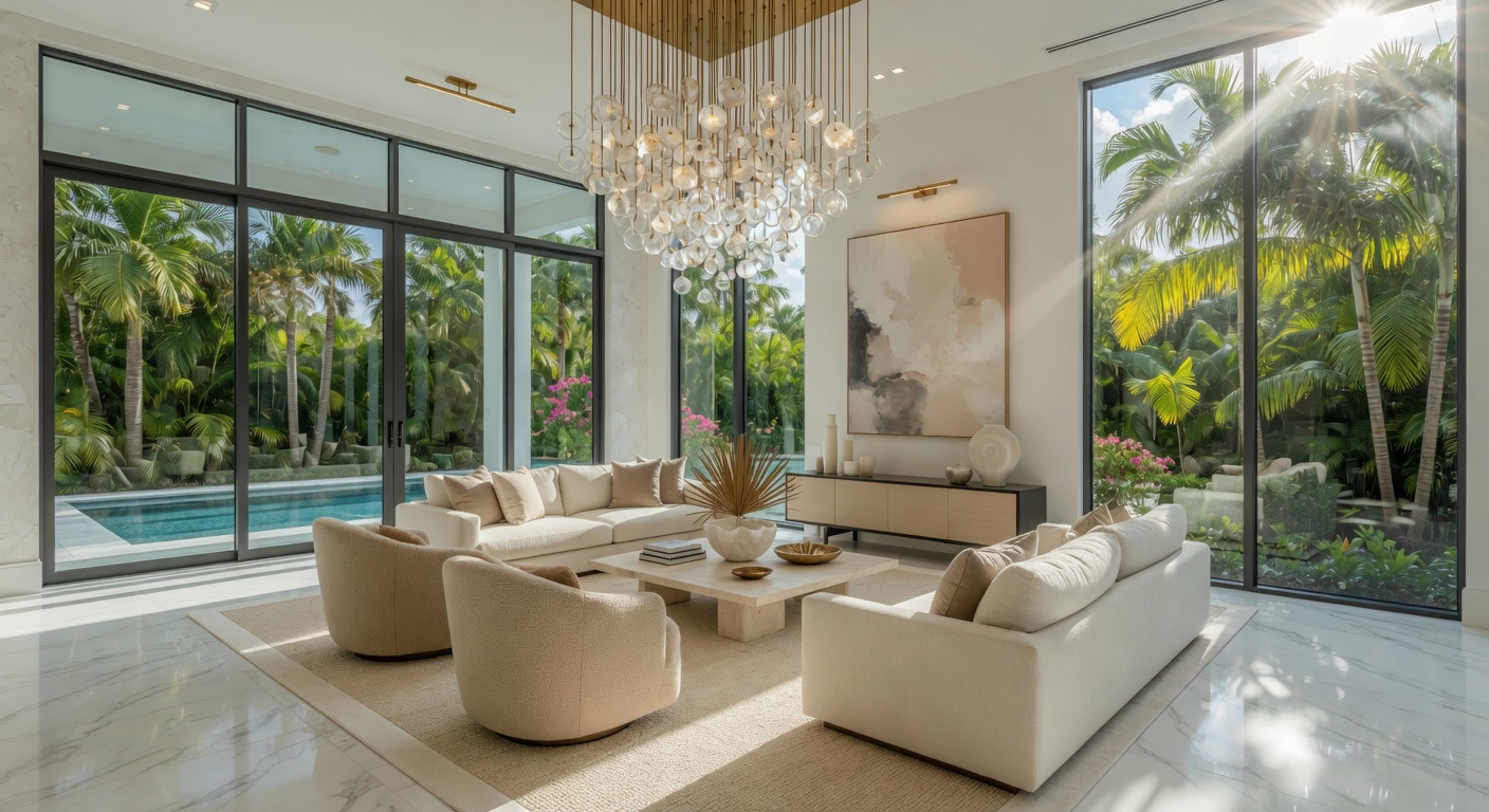 Luxury Florida home interior