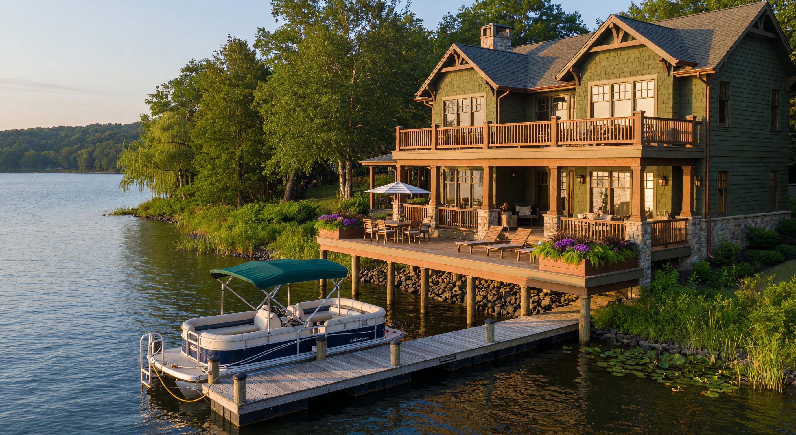 Beautiful waterfront home on Lake Norman ready for sale
