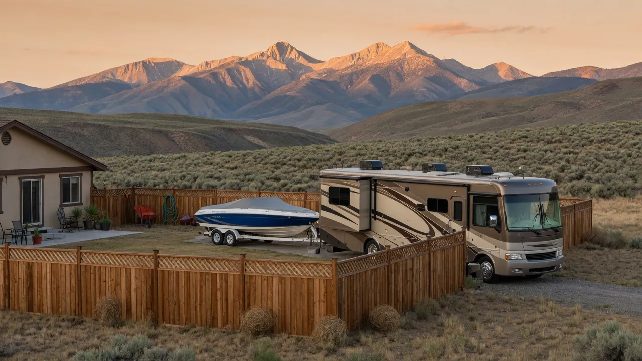 Nevada Car Storage Laws — Can You Park Your RV or Trailer at Home?