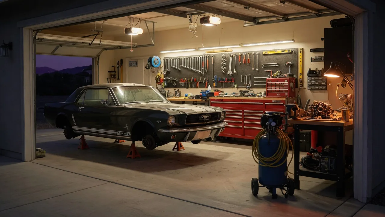 Can I Work on My Car at Home in Nevada?